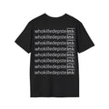 Short sleeve shirt "Who sequence" Black 