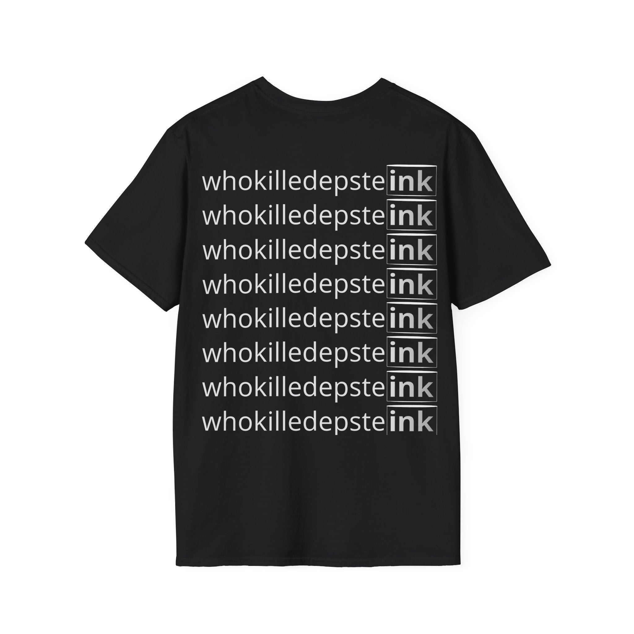 Short sleeve shirt "Who sequence" Black 
