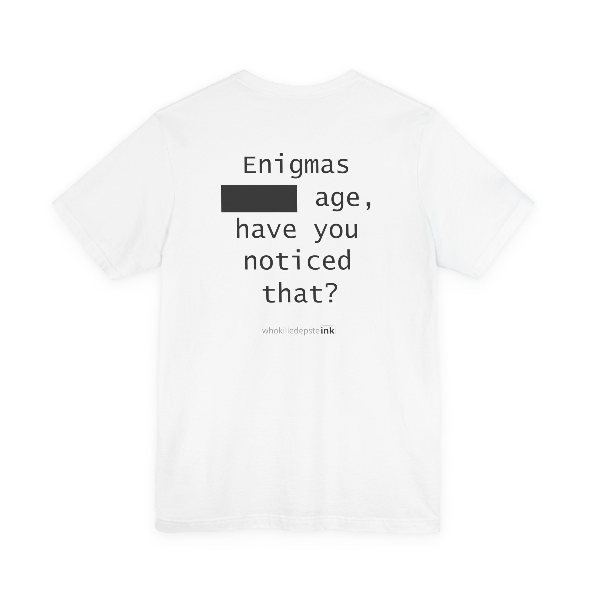  Short sleeve shirt "Enigmas" 
