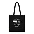 Tote Bag "Enigmas" Organic Cotton Tote
