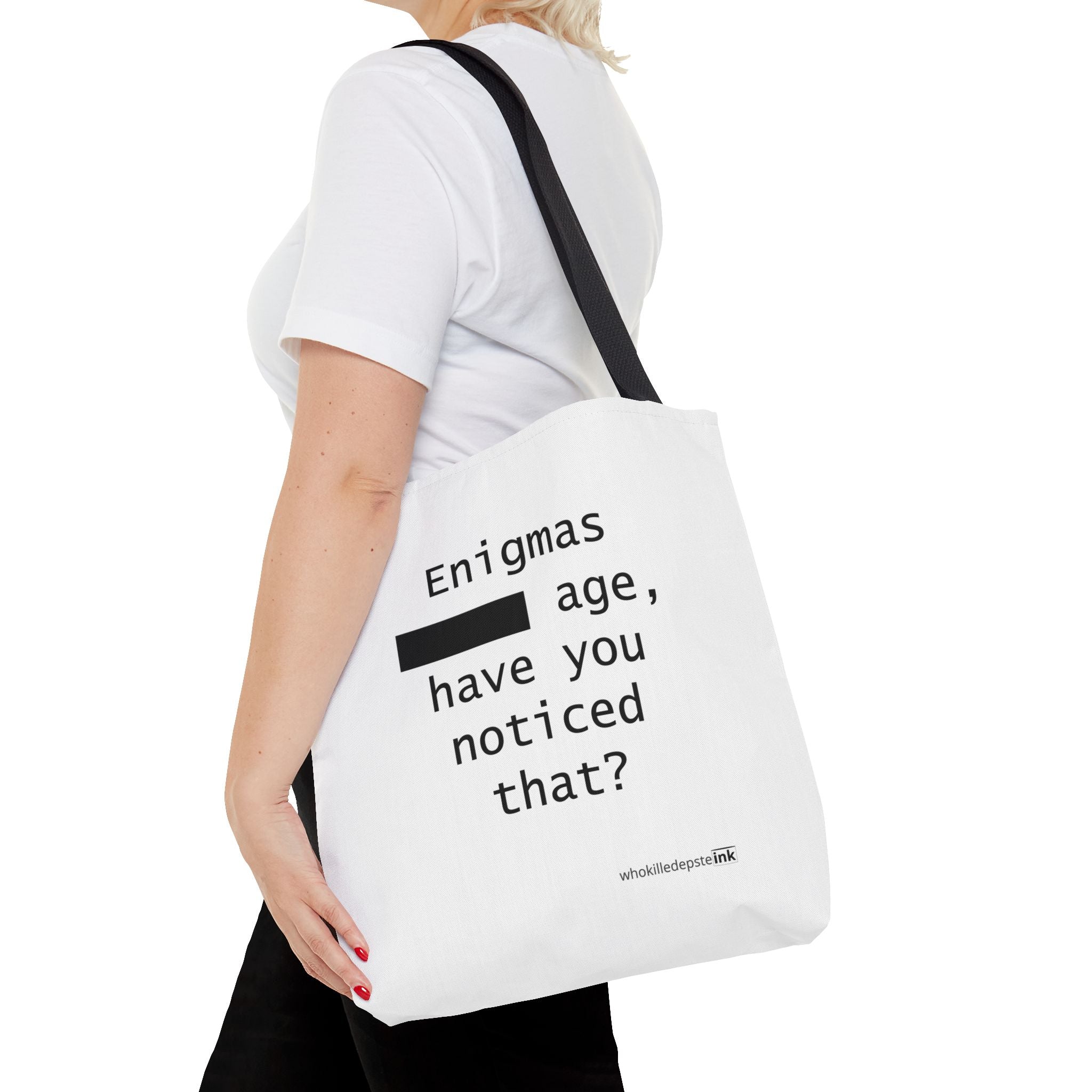 Tote Bag "Enigmas" Canvas Shopper