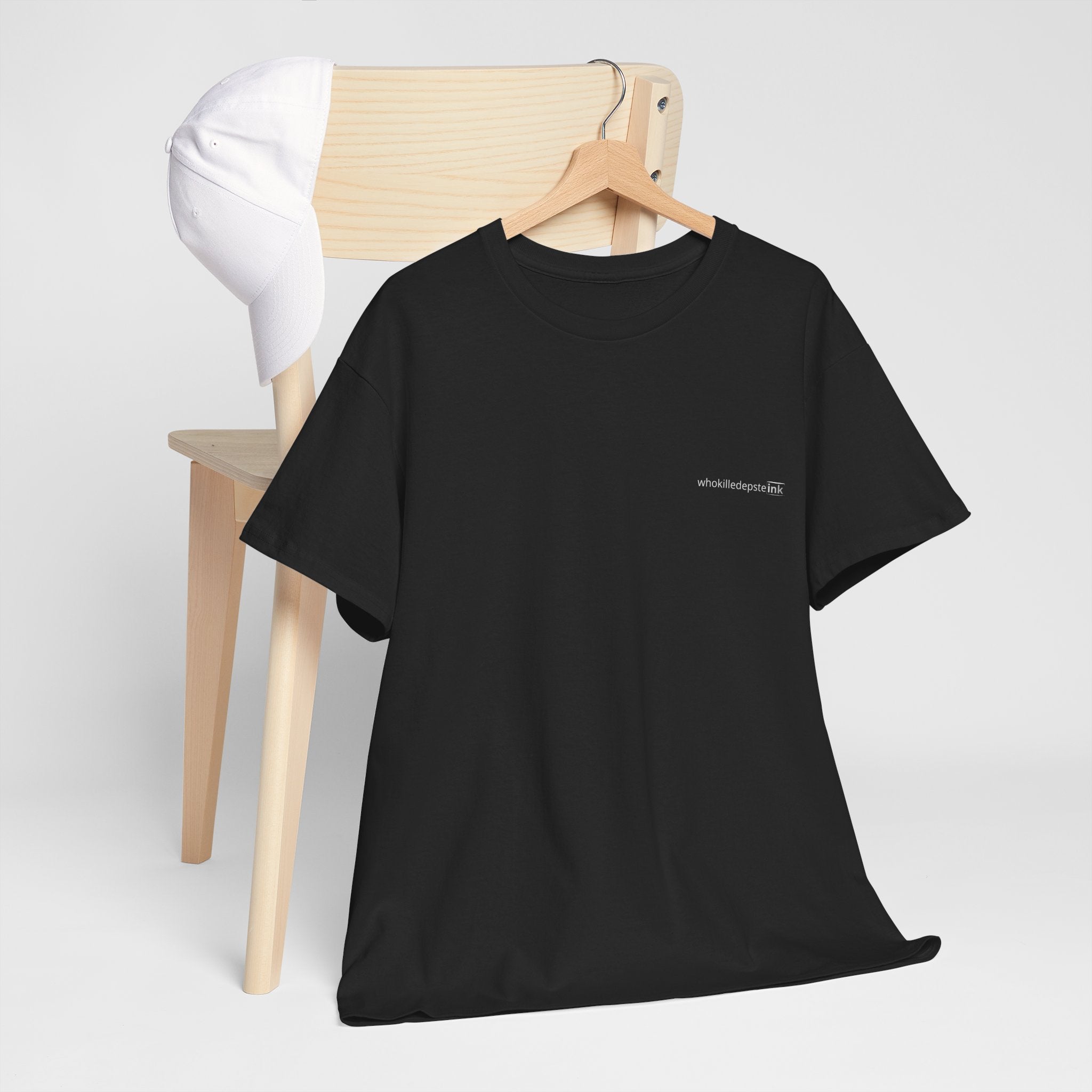 Short sleeve shirt Heavy Cotton "Secret" Black