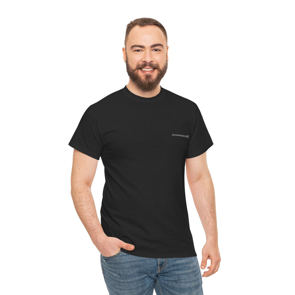 Short sleeve shirt Heavy Cotton "Secret" Black