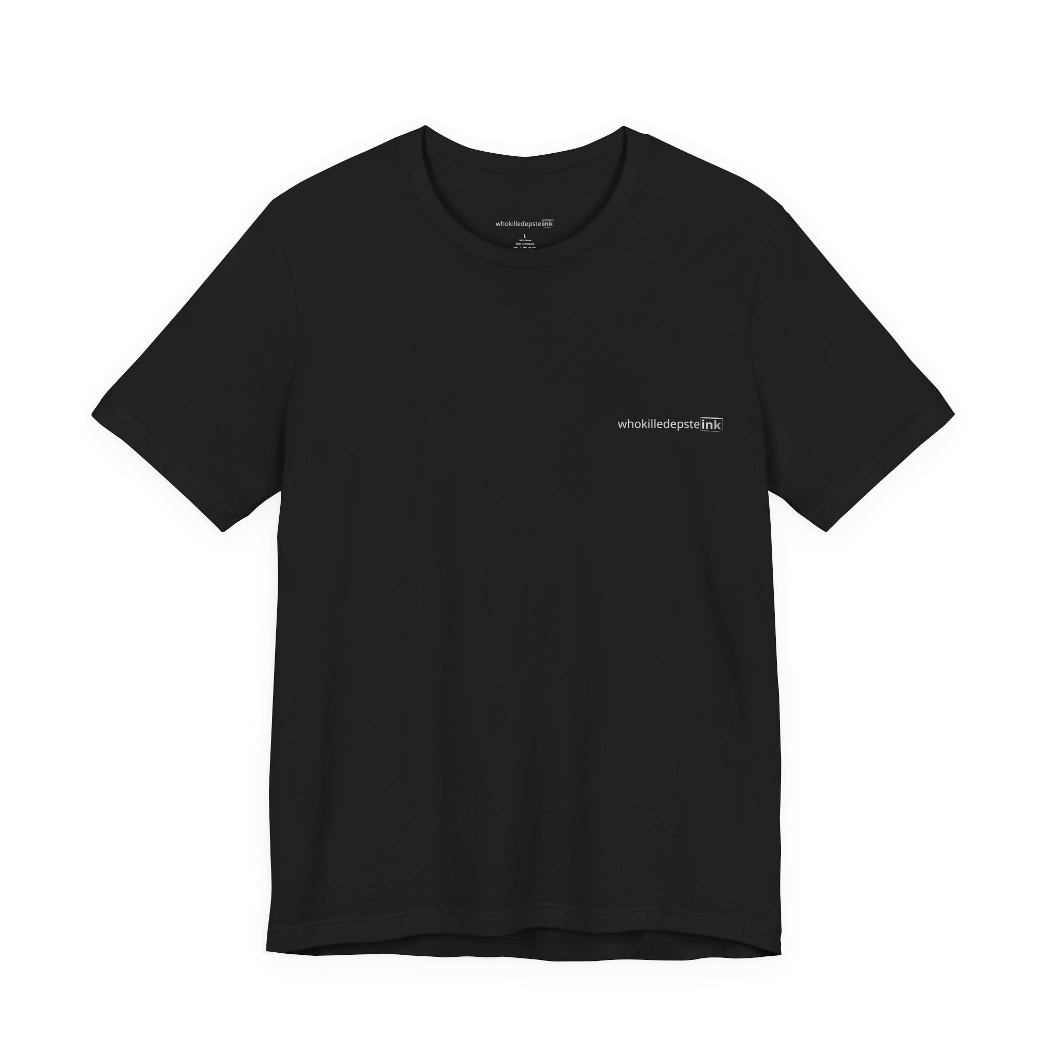 Short sleeve shirt "Justice" Black