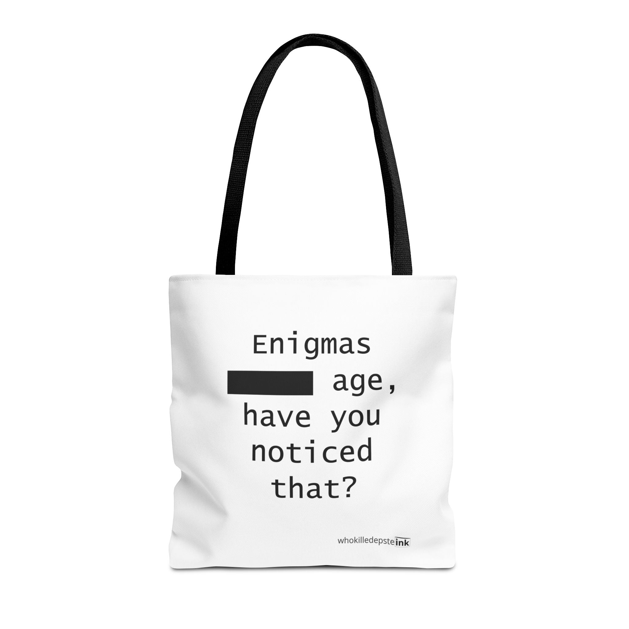 Tote Bag "Enigmas" Canvas Shopper