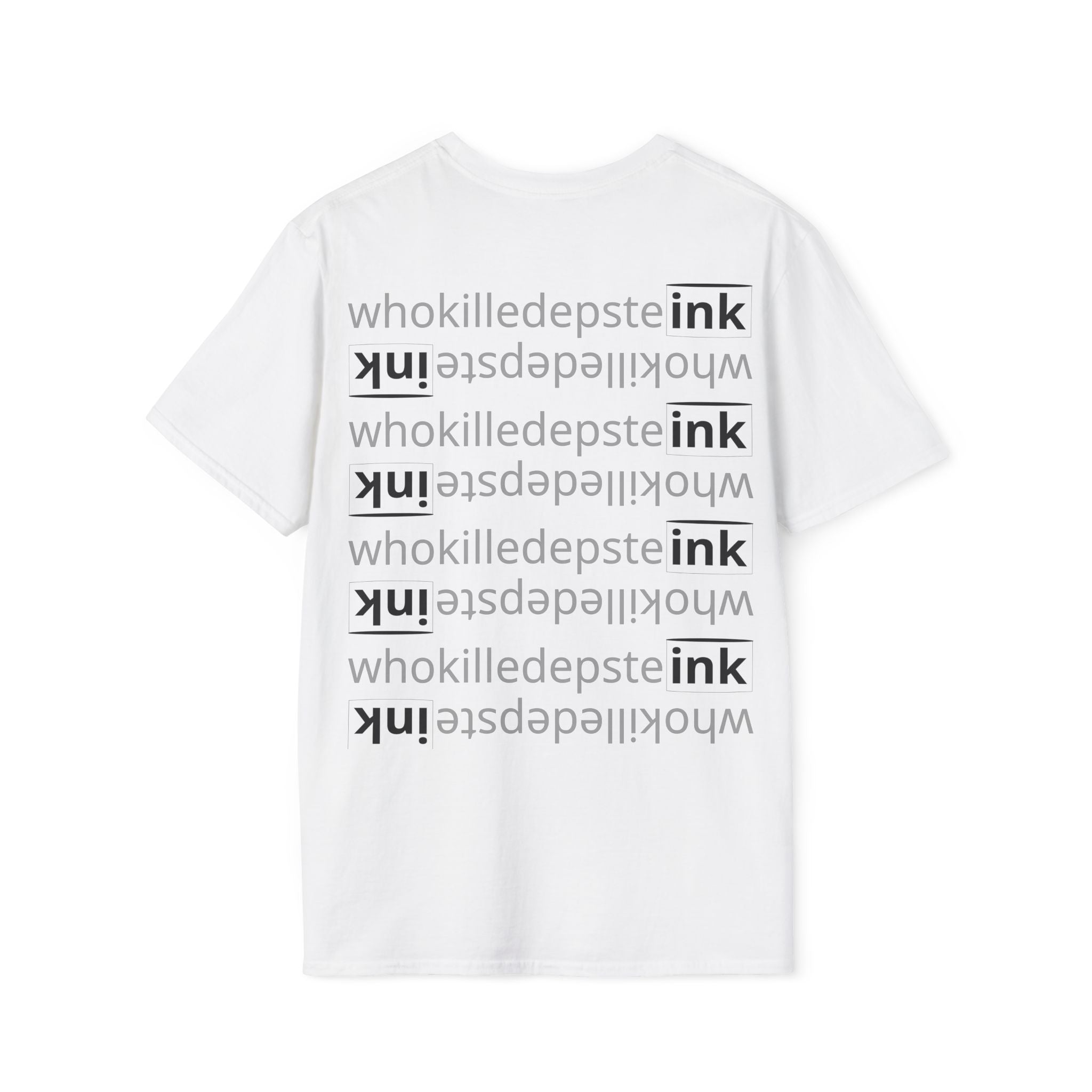 Short sleeve shirt "Who mirror"(empty front) 