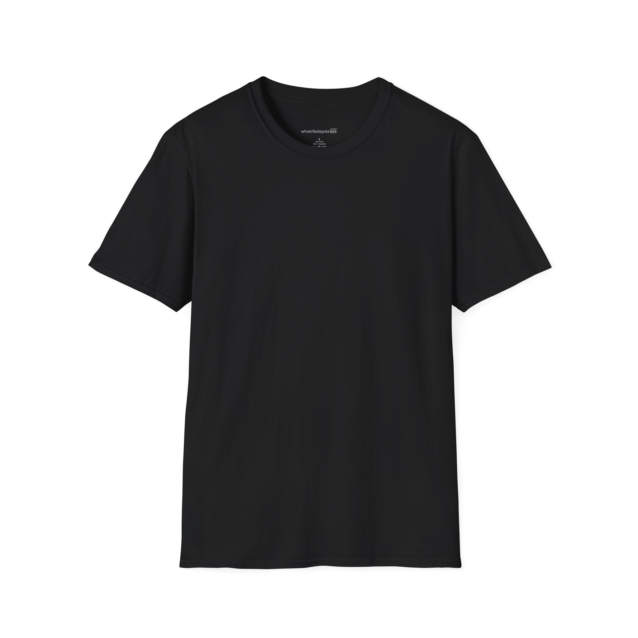 Short sleeve shirt "Who rotation" Black (empty front) 