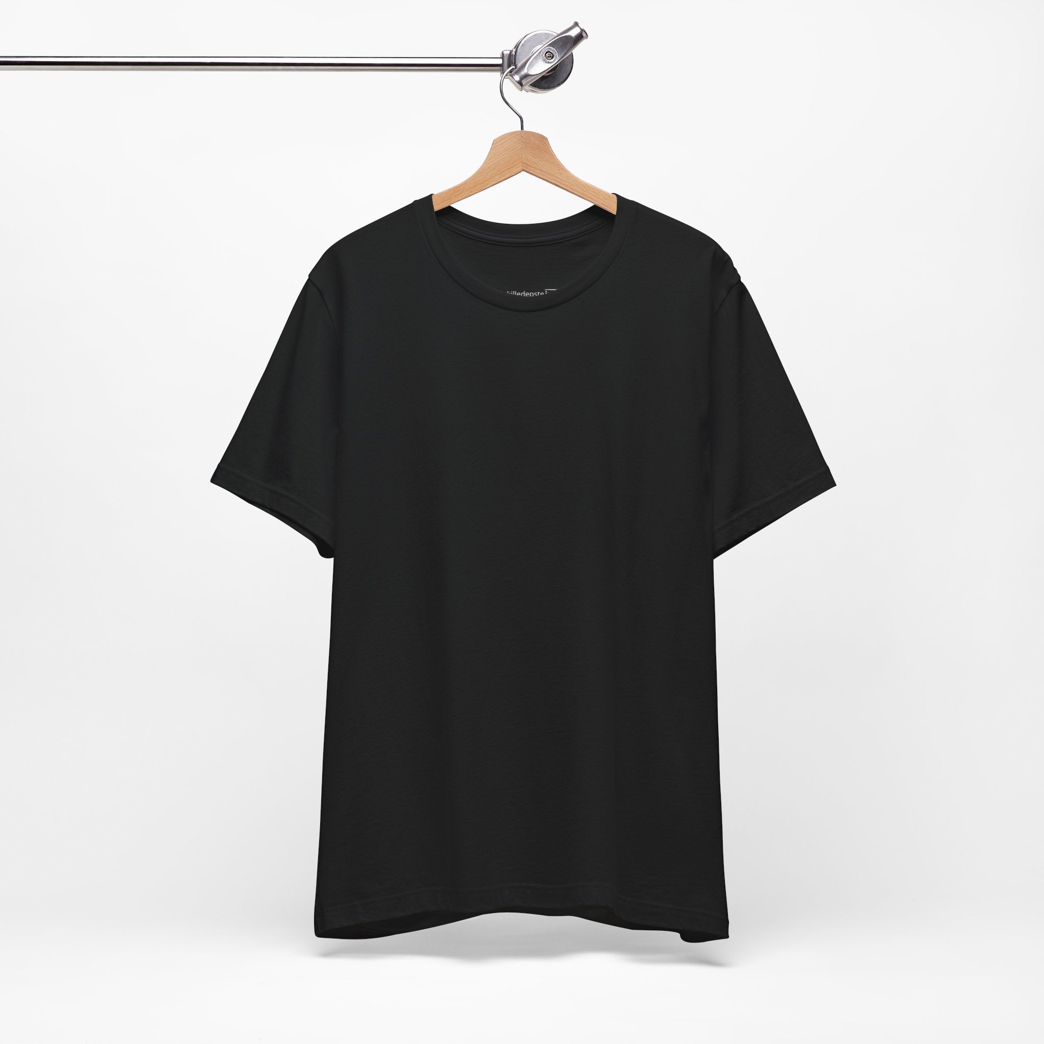 Short sleeve shirt Bella+Canvas "Enigmas" Black (empty front)