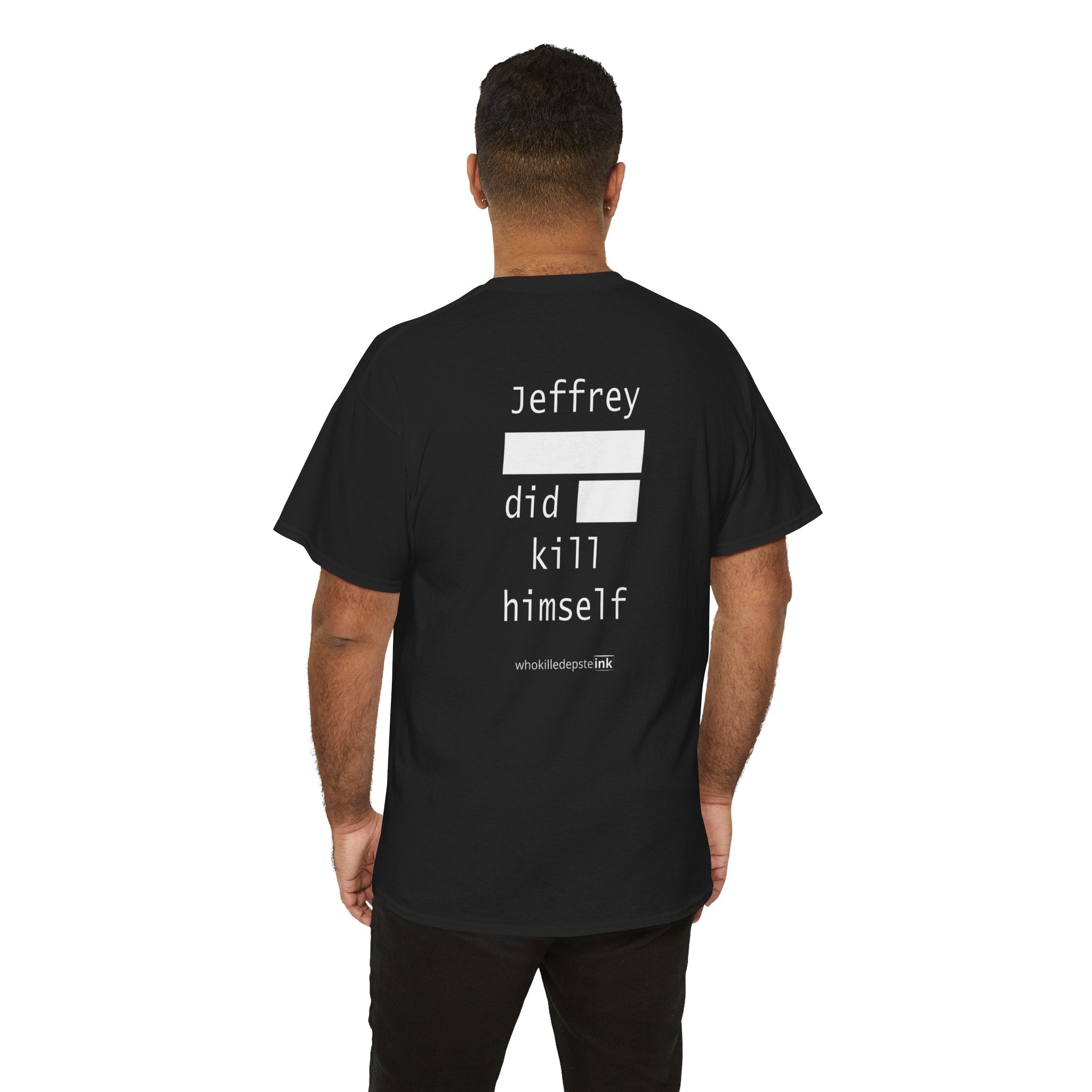 Short sleeve shirt Heavy Cotton "Truth" Black (empty front)