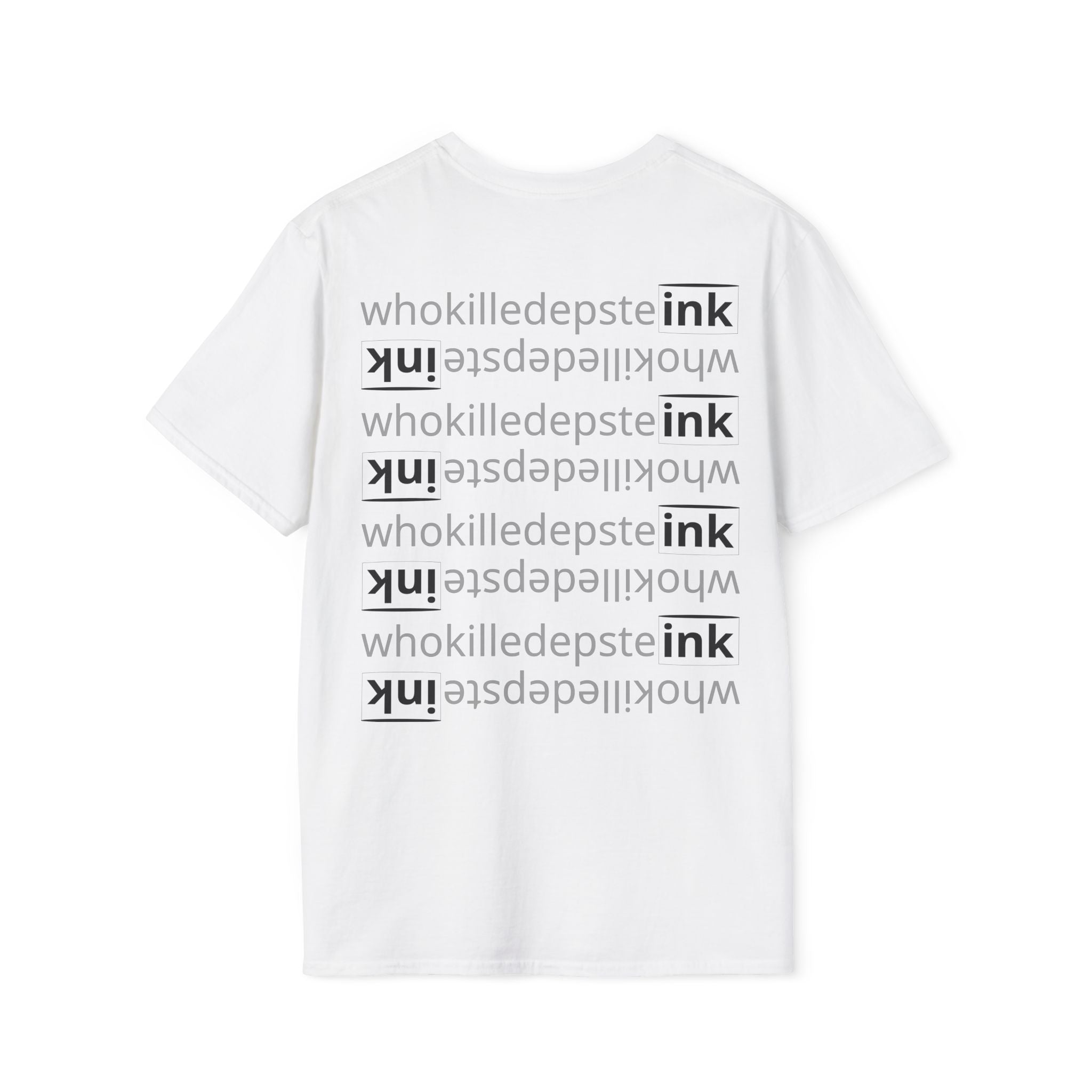 Short sleeve shirt "Who mirror"(empty front) 