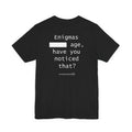 Short sleeve shirt "Enigmas" Black