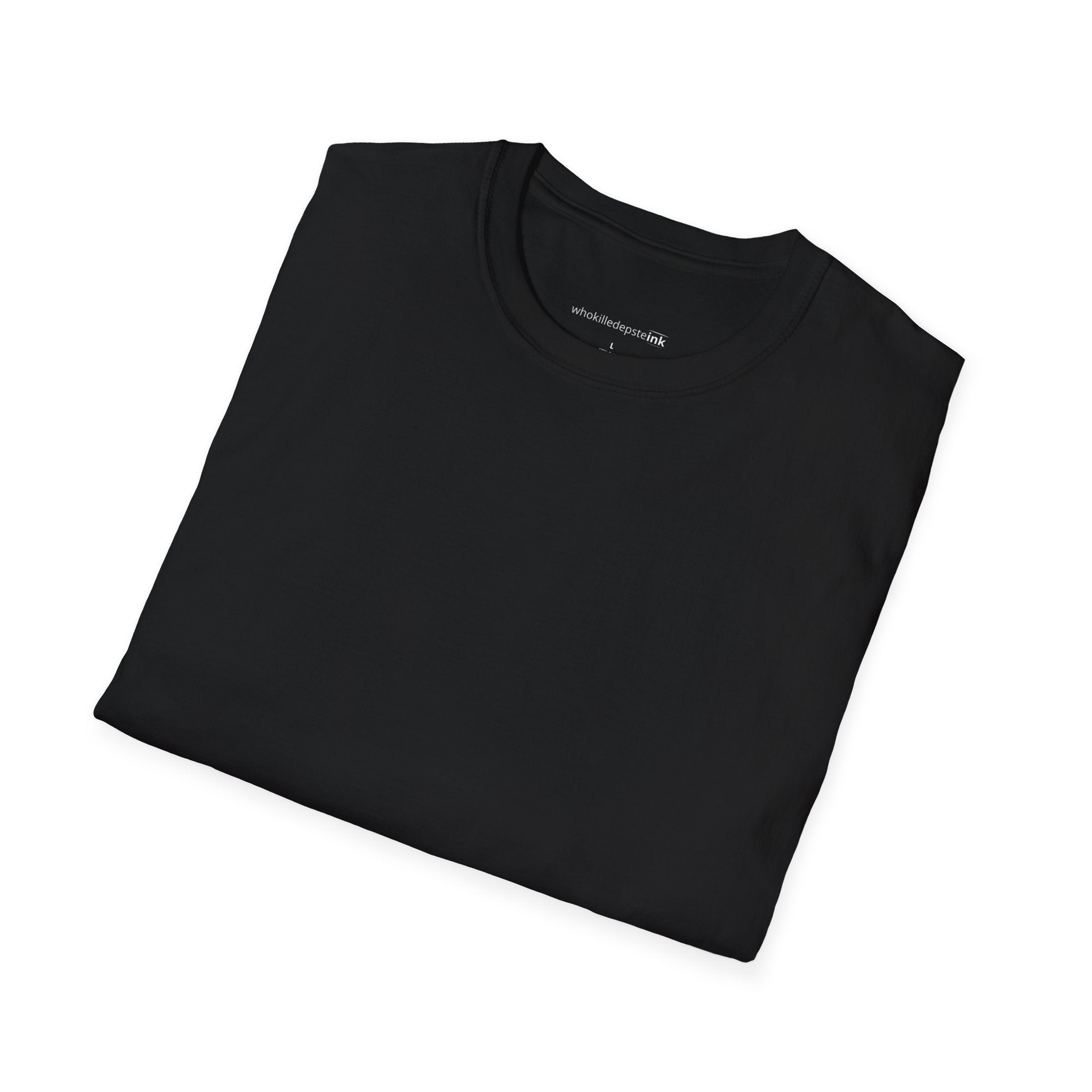 Short sleeve shirt "EDKH" Negra (empty front) 