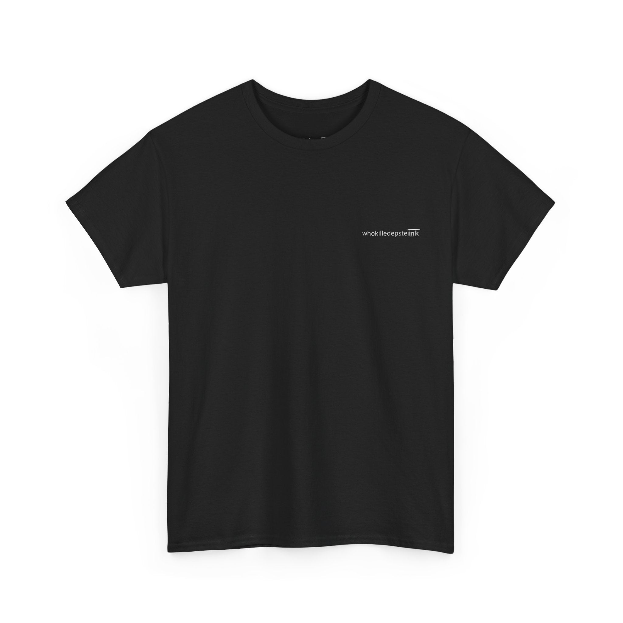 Short sleeve shirt Heavy Cotton "EDKH" Black 