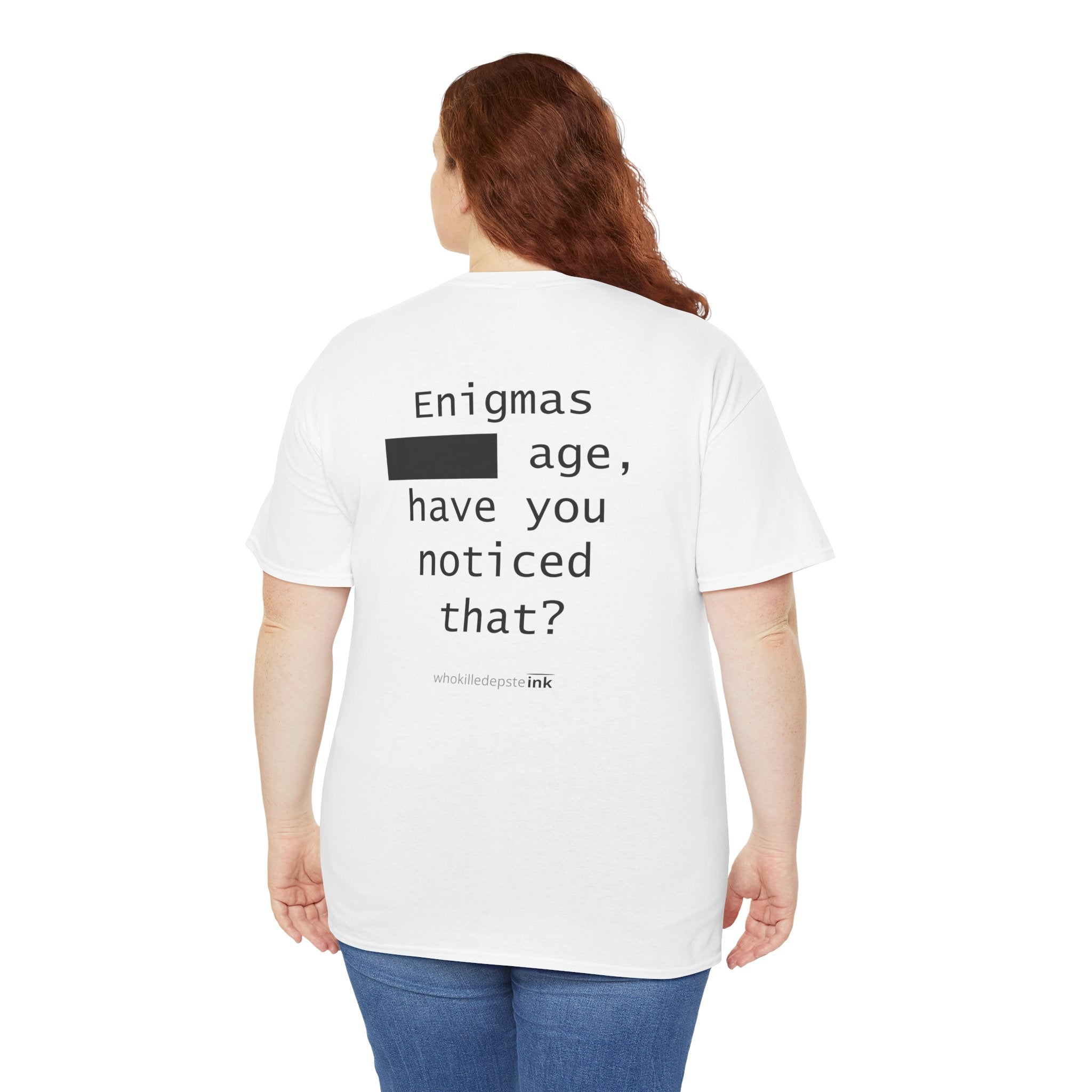 Short sleeve shirt Heavy Cotton "Enigmas" 