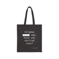Tote Bag “Enigmas” Canvas Tote