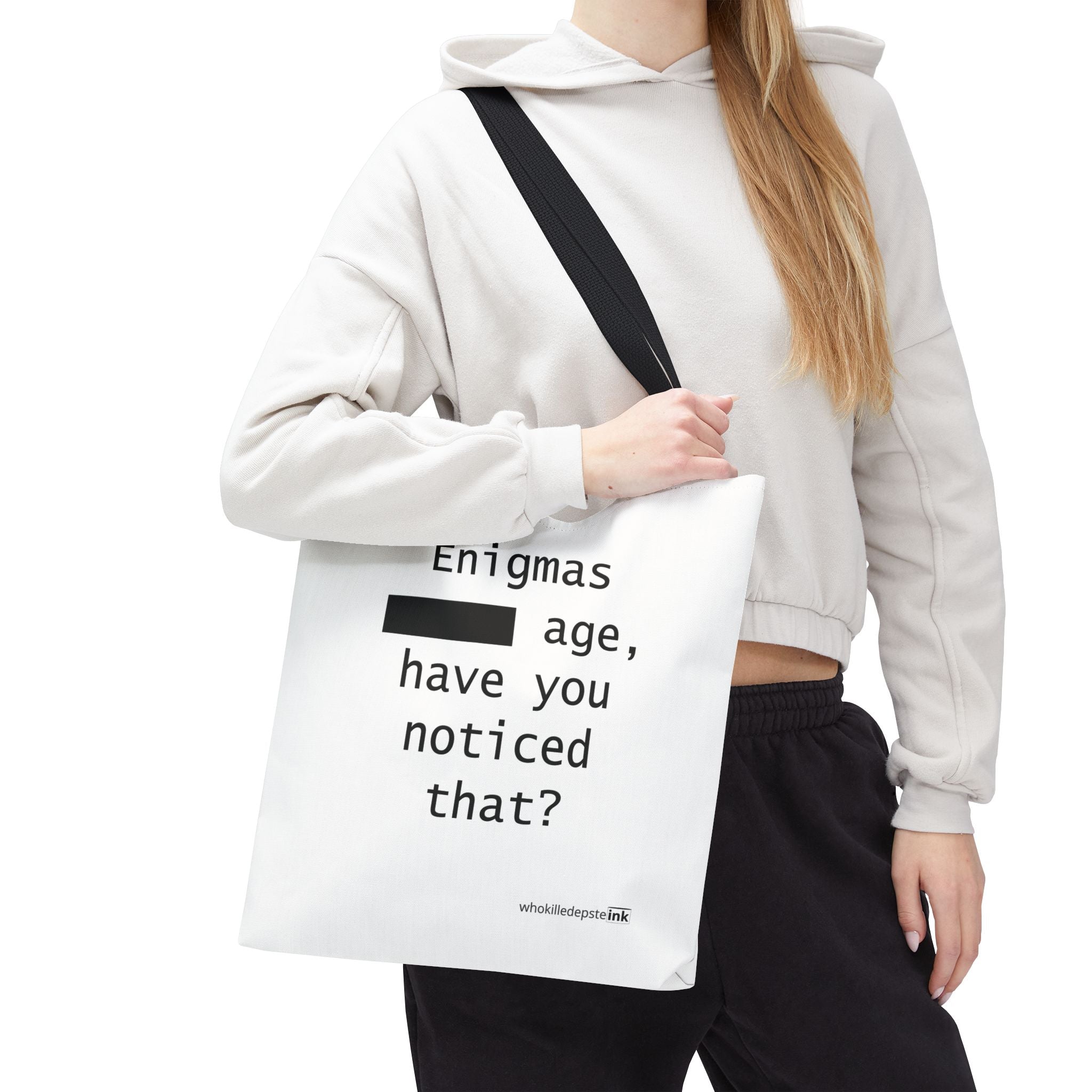 Tote Bag "Enigmas" Canvas Shopper