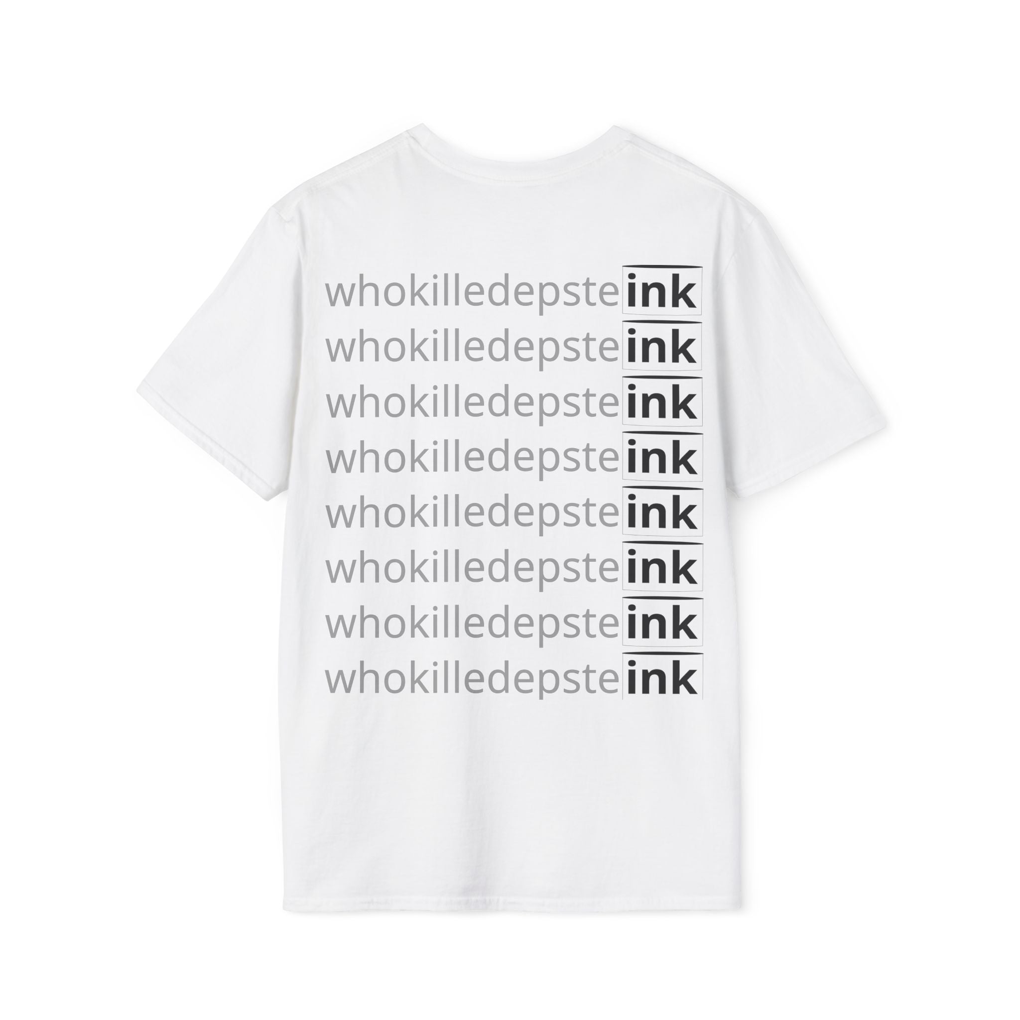 Short sleeve shirt "Who sequence" (empty front) 