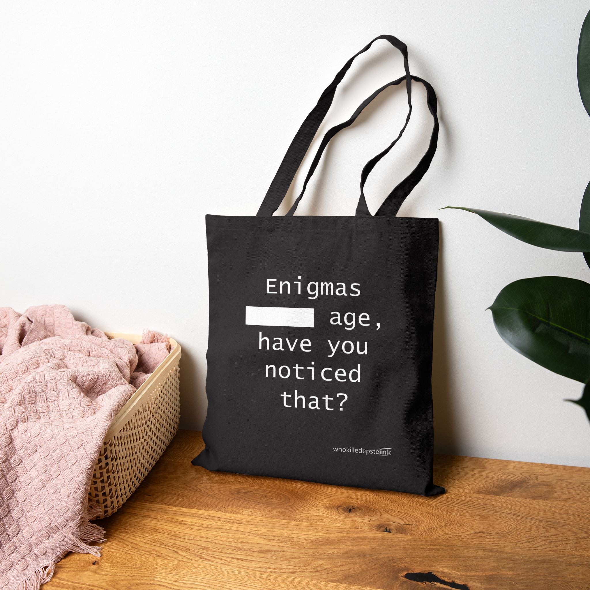 Tote Bag “Enigmas” Canvas Tote