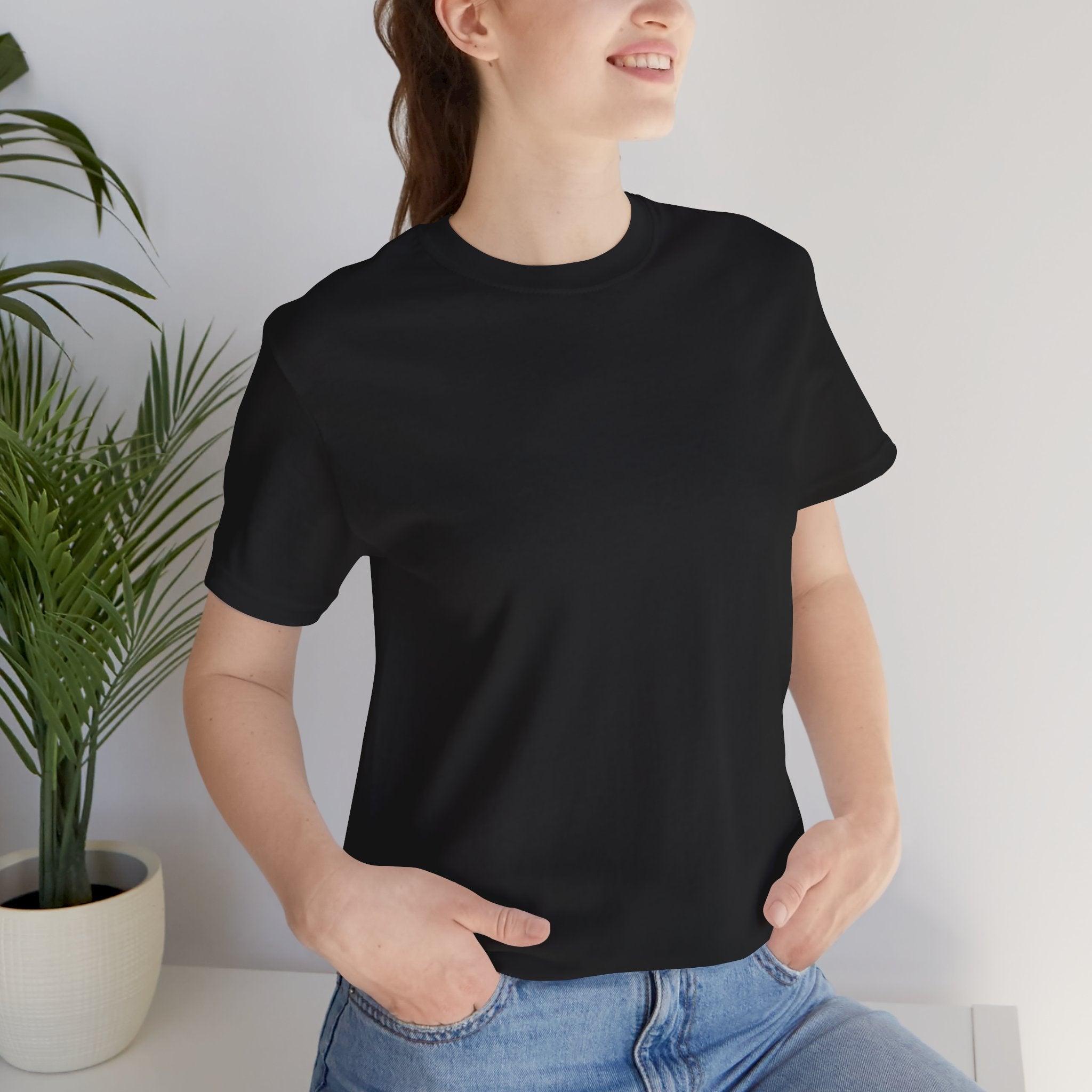 Short sleeve shirt Bella+Canvas "EDKH" Black (empty front)