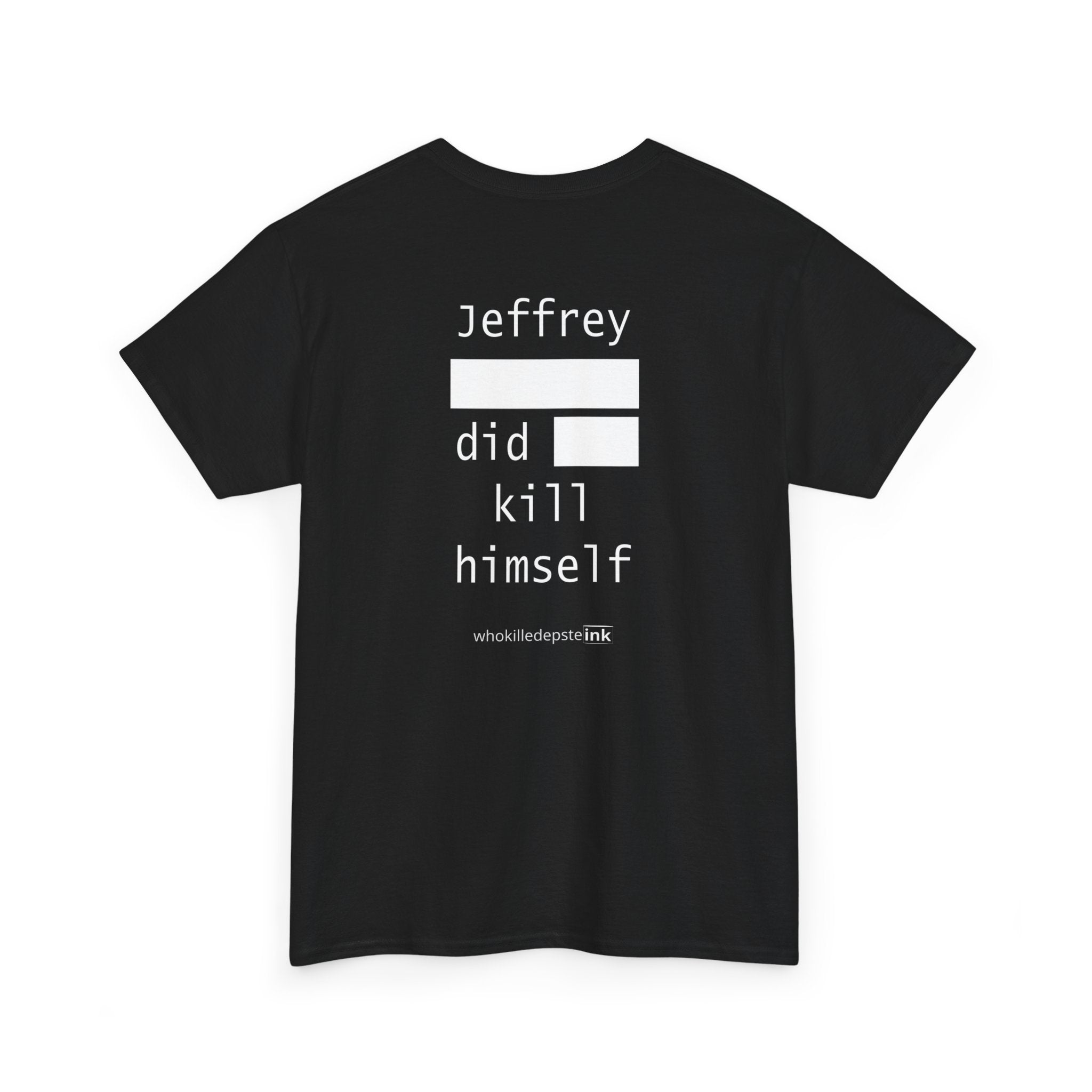 Short sleeve shirt Heavy Cotton "Truth" Black (empty front)