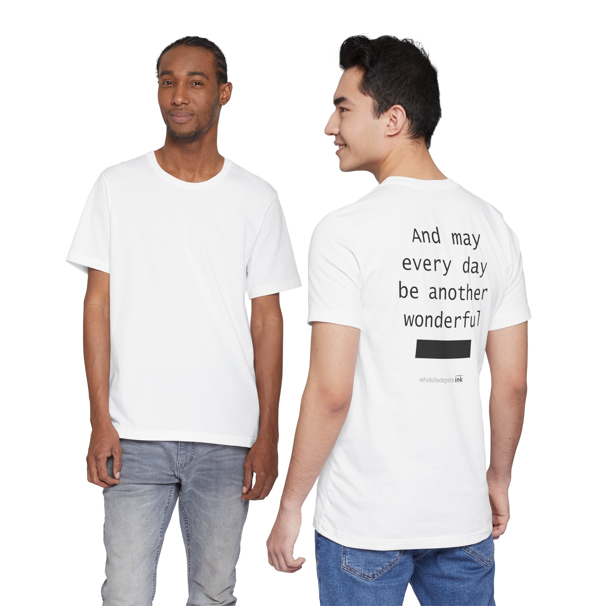 Short sleeve shirt "Secret" (empty front)