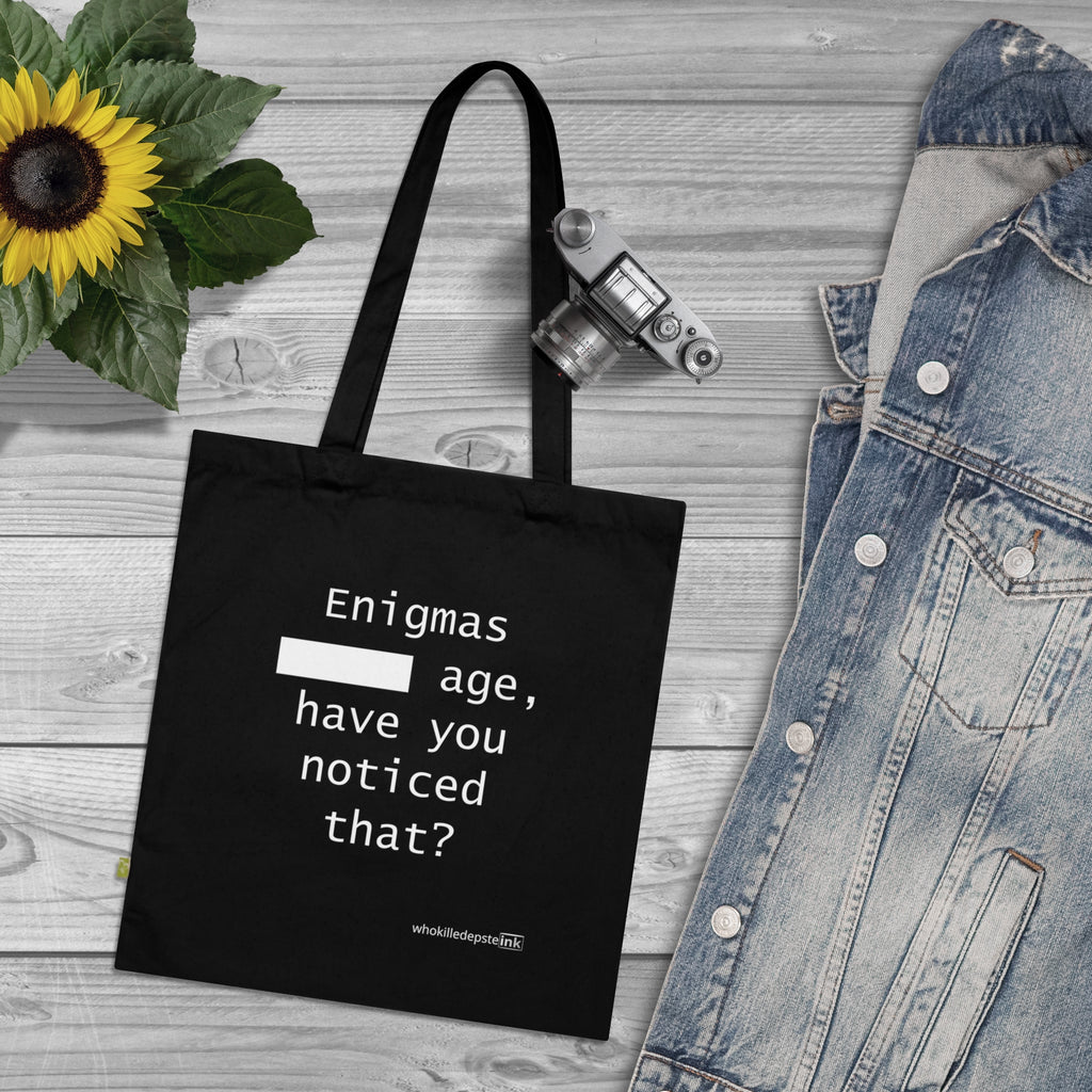 Tote Bag "Enigmas" Organic Cotton Tote