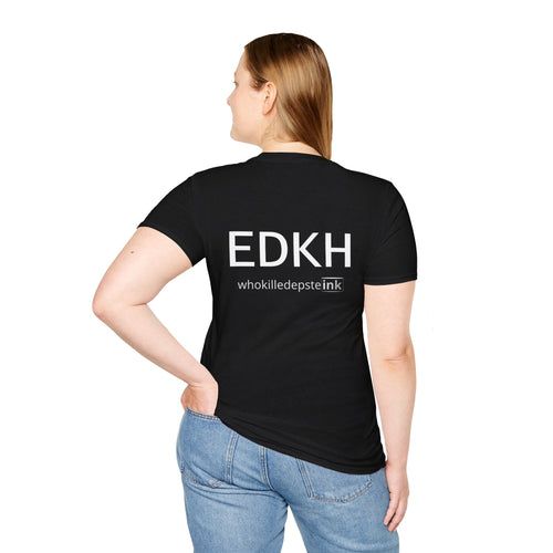 Camiseta "EDKH" Gildan Negra