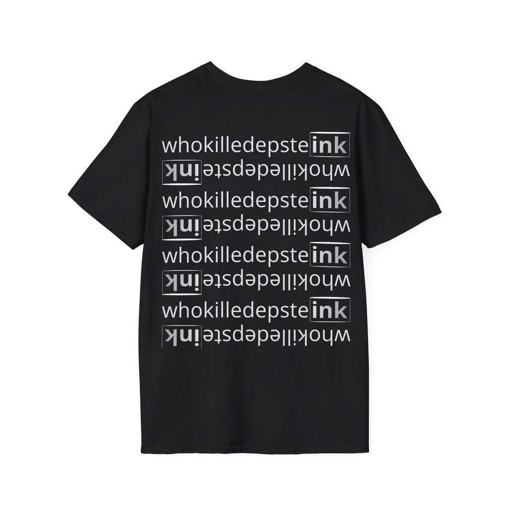 Short sleeve shirt "Who mirror" Black 