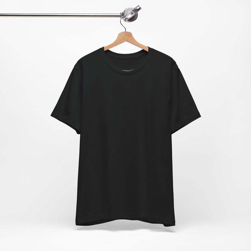 Short sleeve shirt "EDKH" Black (empty front)