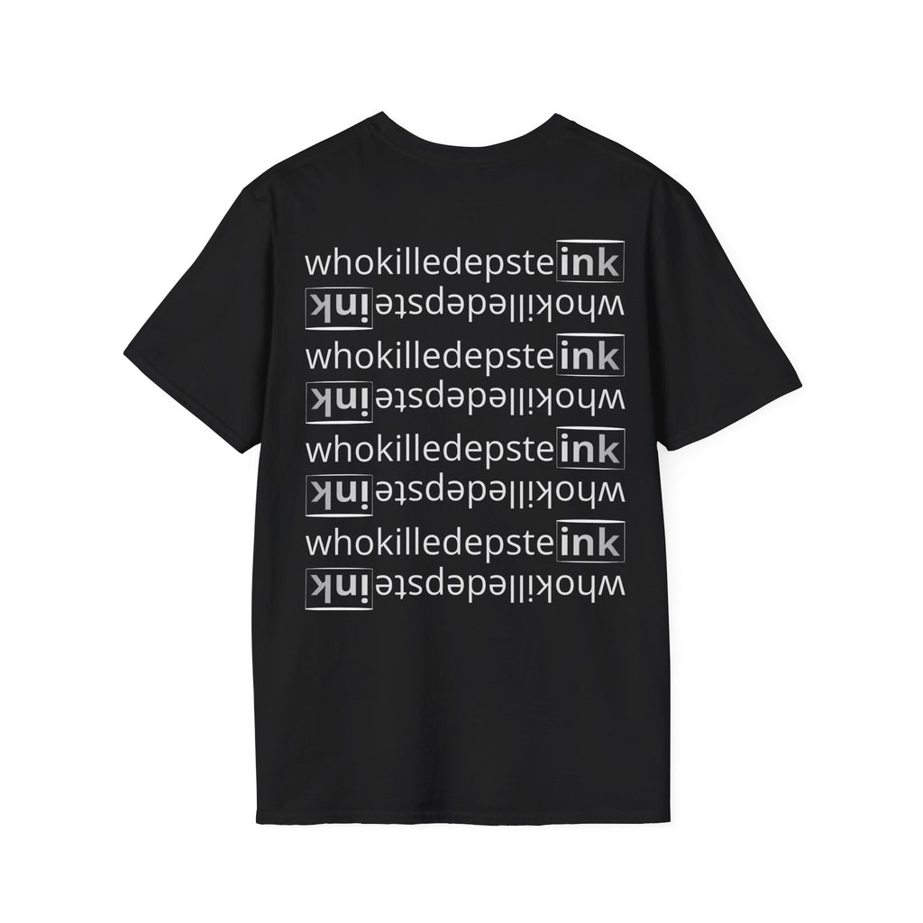 Short sleeve shirt "Who mirror" Black 
