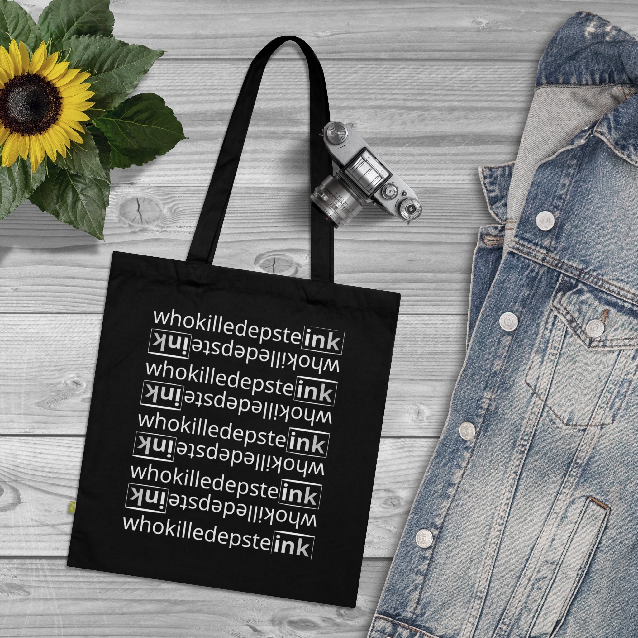 Tote Bag "Who mirror" Organic Cotton Tote