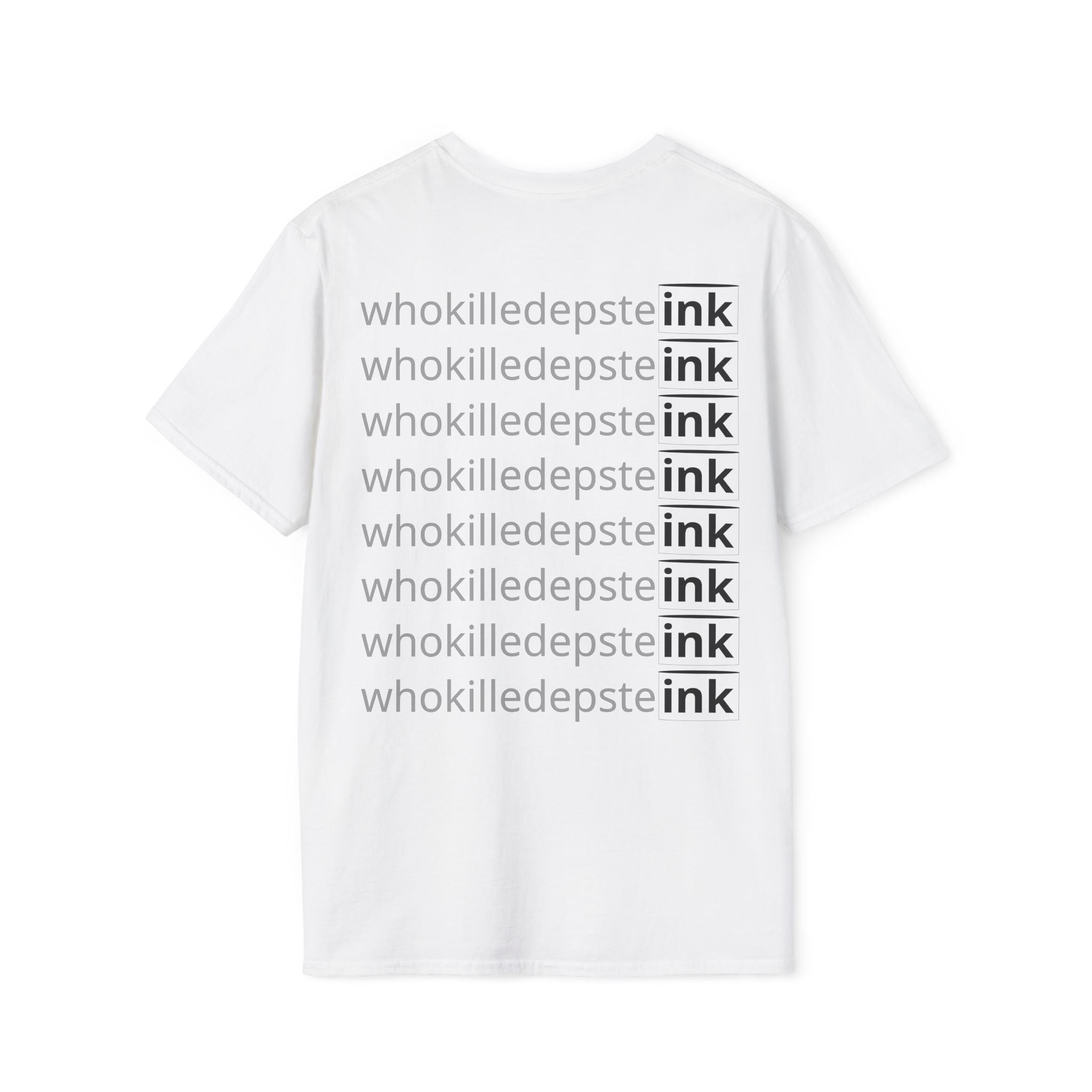 Short sleeve shirt "Who sequence" (empty front) 
